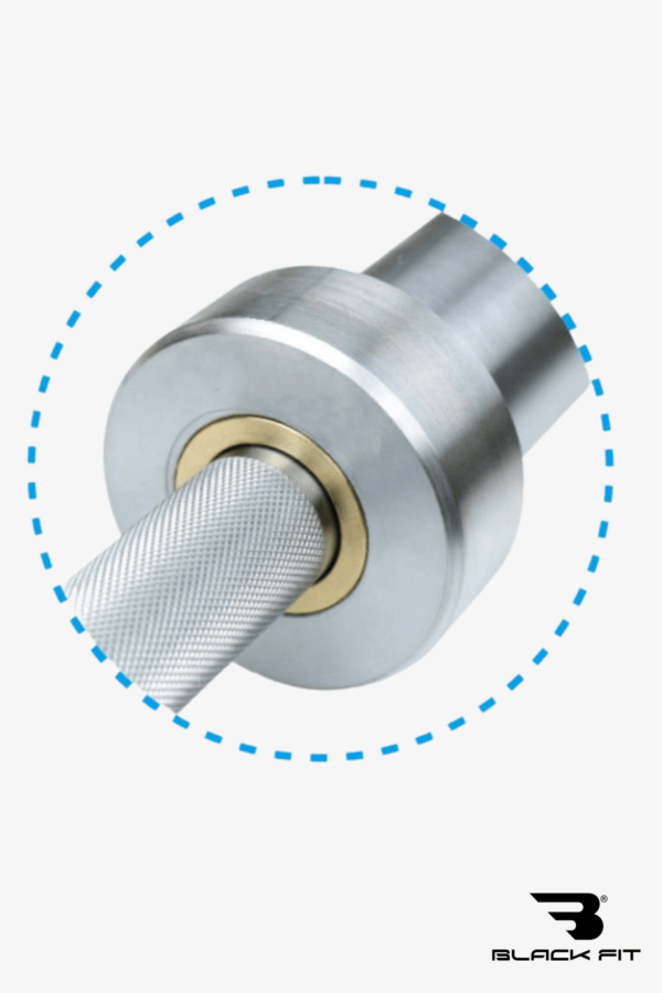 BARRA OLIMPICA PROFESIONAL CON BUGE DE BRONCE 8 RODAGES DE 20KG