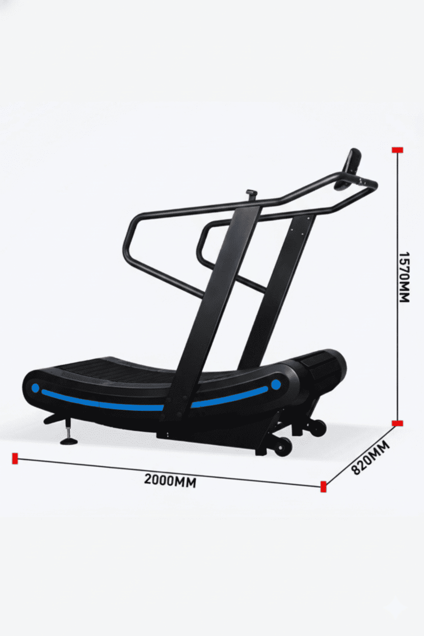 CORREDORA CURVA PROFESIONAL AZUL