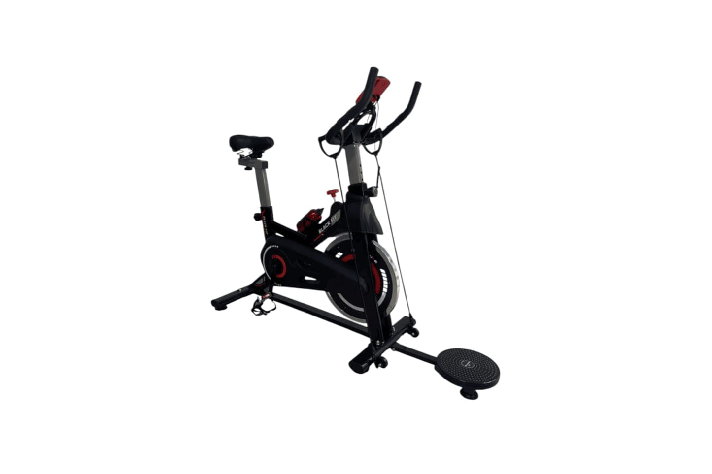 SPINNING DE 15 KG CON LIGAS DE RESISTENCIA Y DISCO GIRATORIO DE CINTURA