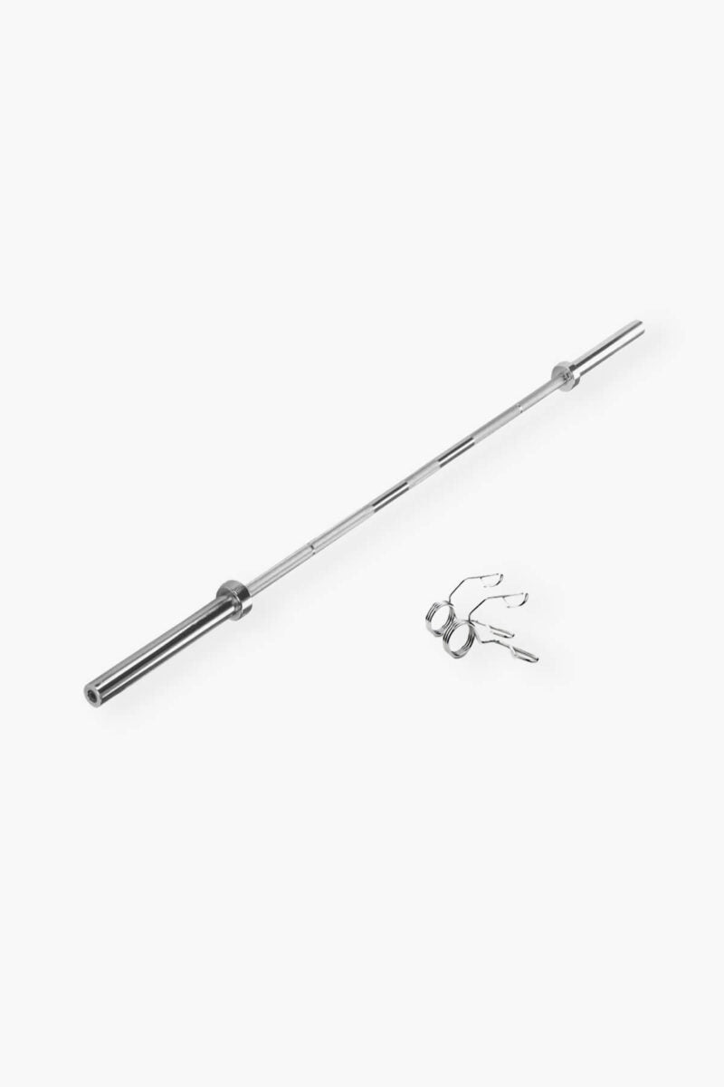 BARRA OLÍMPICA RECTA DE 2.20MT / 15KG