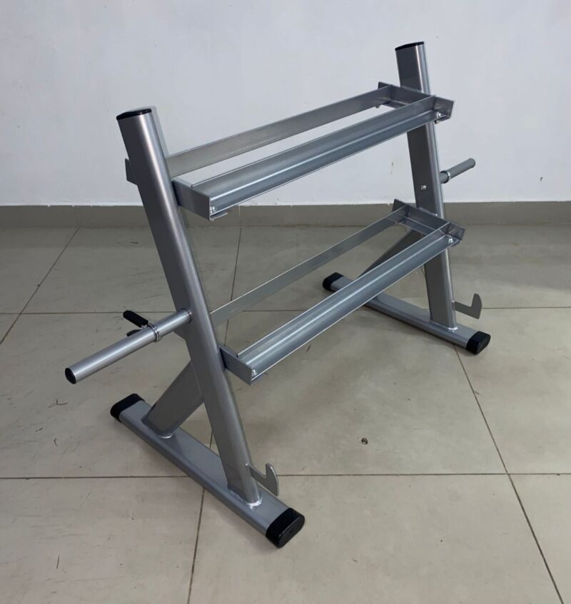 Rack Soporte para Mancuernas, Barras y Discos