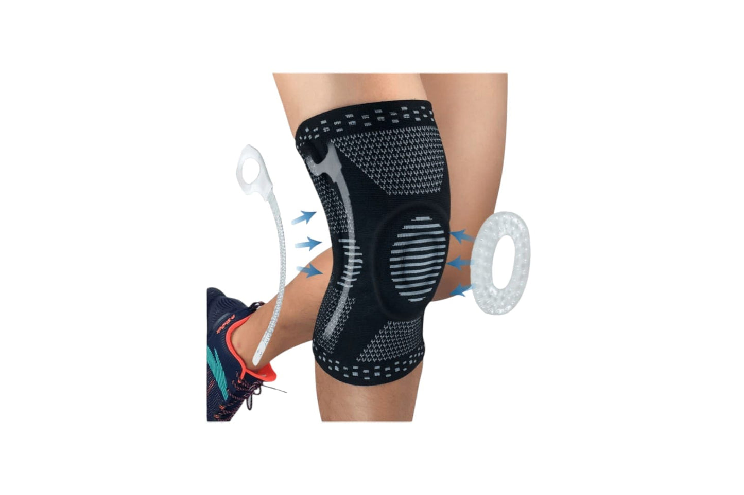 RODILLERA, PROTECTOR MEDICO DE RODILLA CON ALMOHADILLA DE GEL
