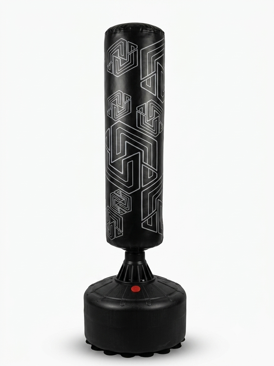 Saco de boxeo con pedestal