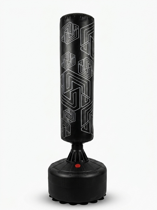 Saco de boxeo con pedestal