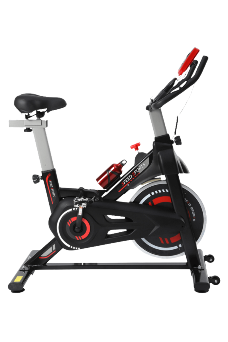SPINNING DE 15 KG CON LIGAS DE RESISTENCIA Y DISCO GIRATORIO DE CINTURA